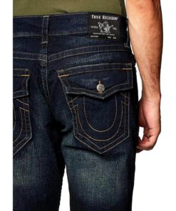 View 2 of 3 True Religion Mens Ricky Straight Leg Jeans in Last Call
