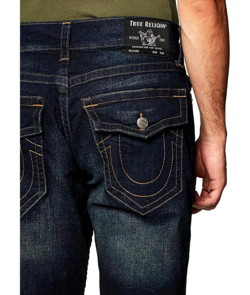 View 2 of 3 True Religion Mens Ricky Straight Leg Jeans in Last Call