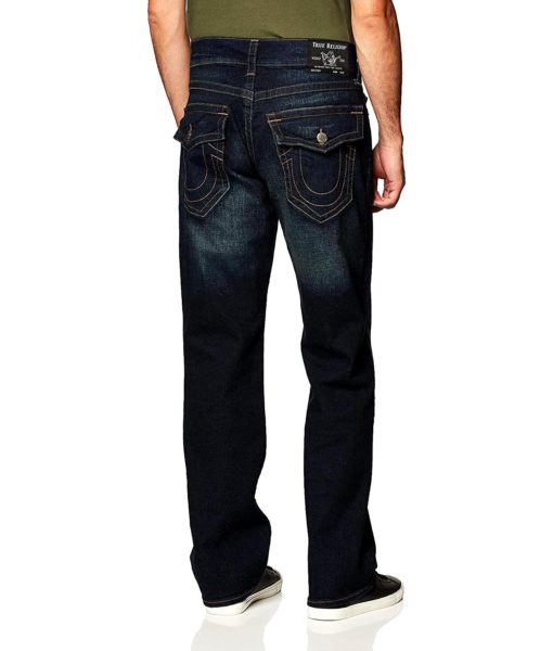 View 3 of 3 True Religion Mens Ricky Straight Leg Jeans in Last Call