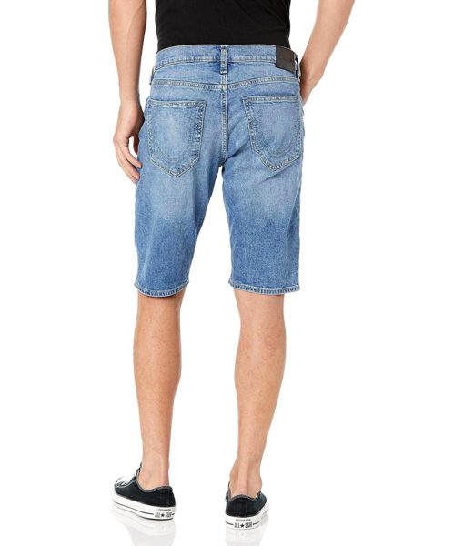 View 2 of 2 True Religion Rocco Denim Short in Medium Beach Trail