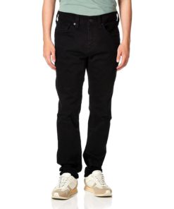 View 1 of 3 True Religion Rocco Skinny Fit Jean in Body Rinse Black