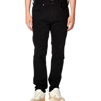 View 1 of 3 True Religion Rocco Skinny Fit Jean in Body Rinse Black