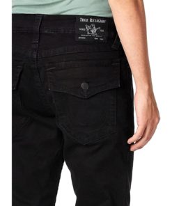 View 2 of 3 True Religion Rocco Skinny Fit Jean in Body Rinse Black