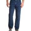 View 1 of 4 Wrangler Authentics Men's Classic Relaxed Fit Cotton Jean in Dark Stonewash