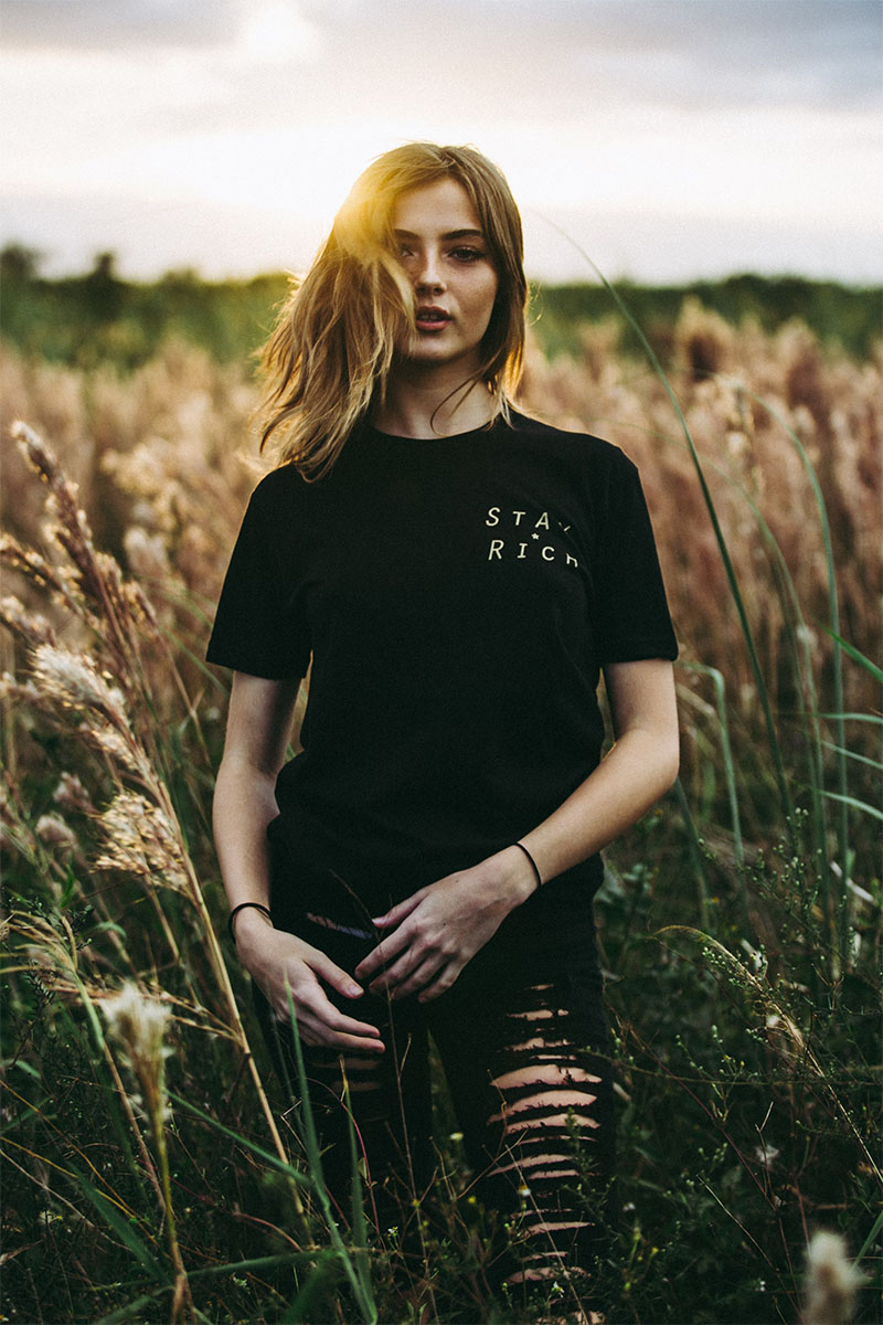 womens jeans in sun