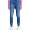 View 1 of 2 Calvin Klein High Rise Super Skinny Jean in Blue