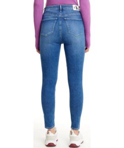 View 2 of 2 Calvin Klein High Rise Super Skinny Jean in Blue