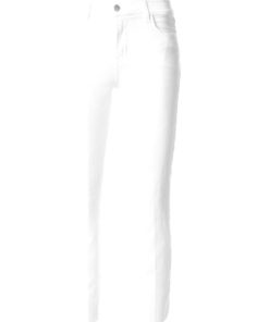 View 1 of 1 L`AGENCE Cropped Jeans in White