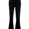 View 1 of 1 PAIGE Colette Cropped Flared Jeans in Black