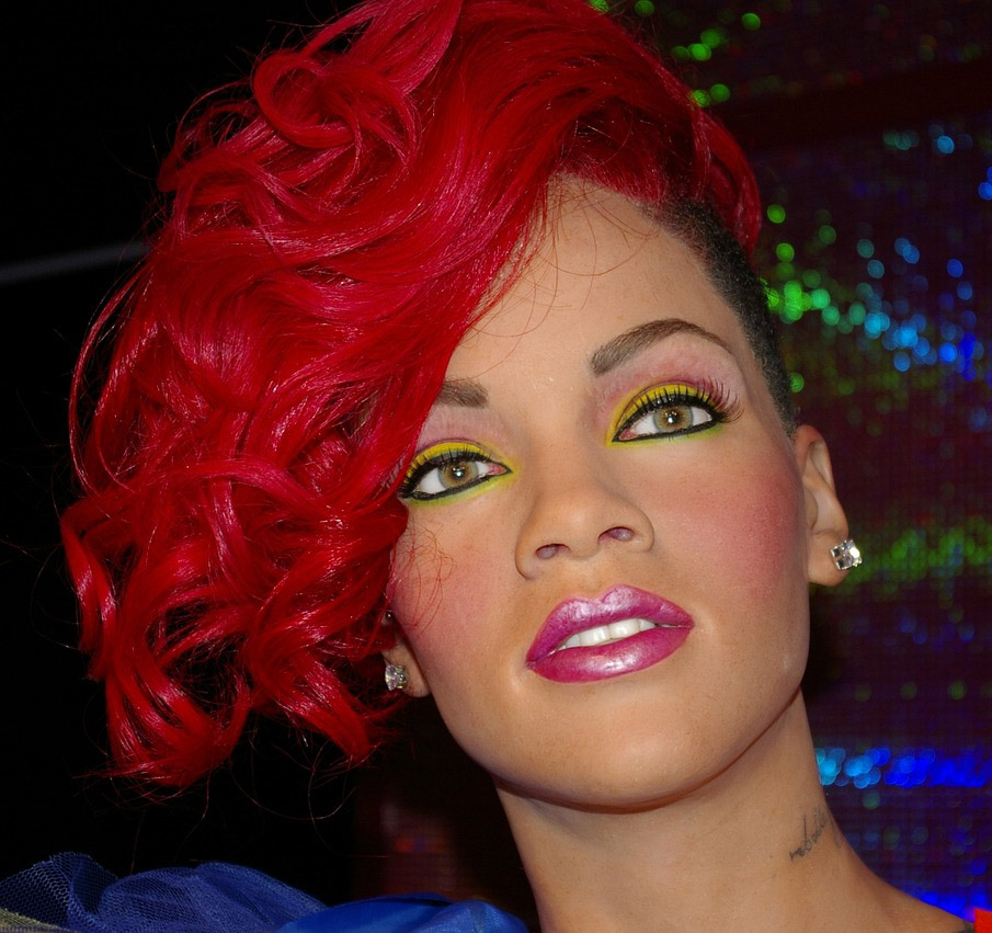 rihanna face